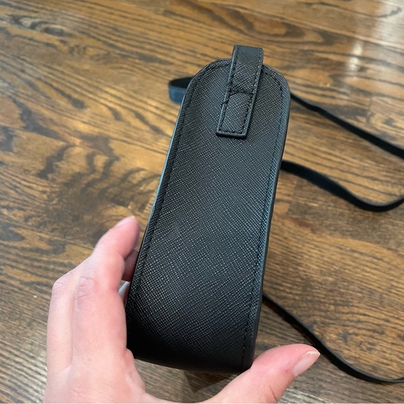 RAREFORM Rae Crossbody Bag Blue Repurposed Recycled Billboard & Vegan Leather - Picture 7 of 9